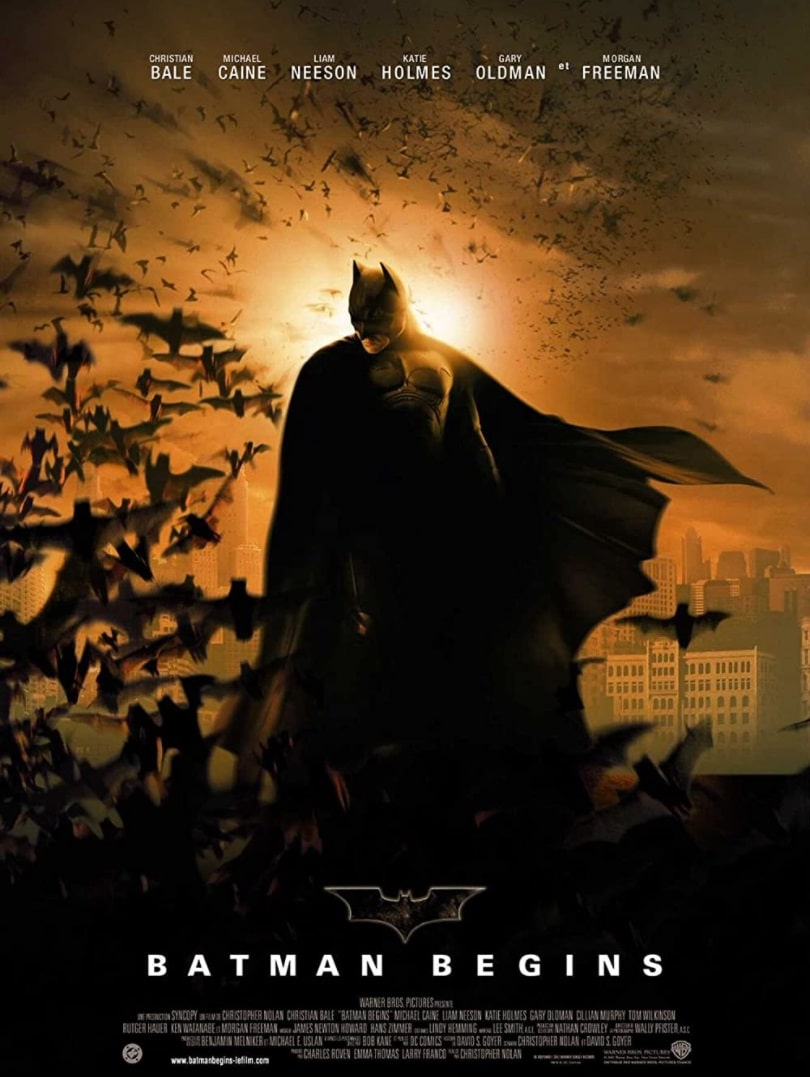Бэтмен: начало / Batman Begins (2005): постер